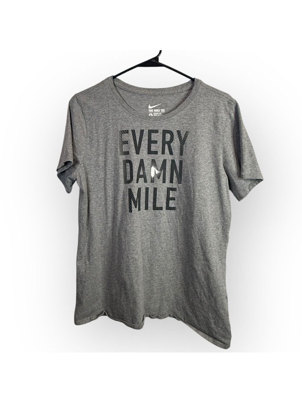 Nike Gray Running Shirt XL Athletic Cut